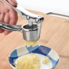 kGarlic Press Crusher Mincer Chopper Peeler Squeeze Cutter Stainless Steel Ginger