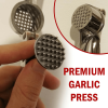 kGarlic Press Crusher Mincer Chopper Peeler Squeeze Cutter Stainless Steel Ginger